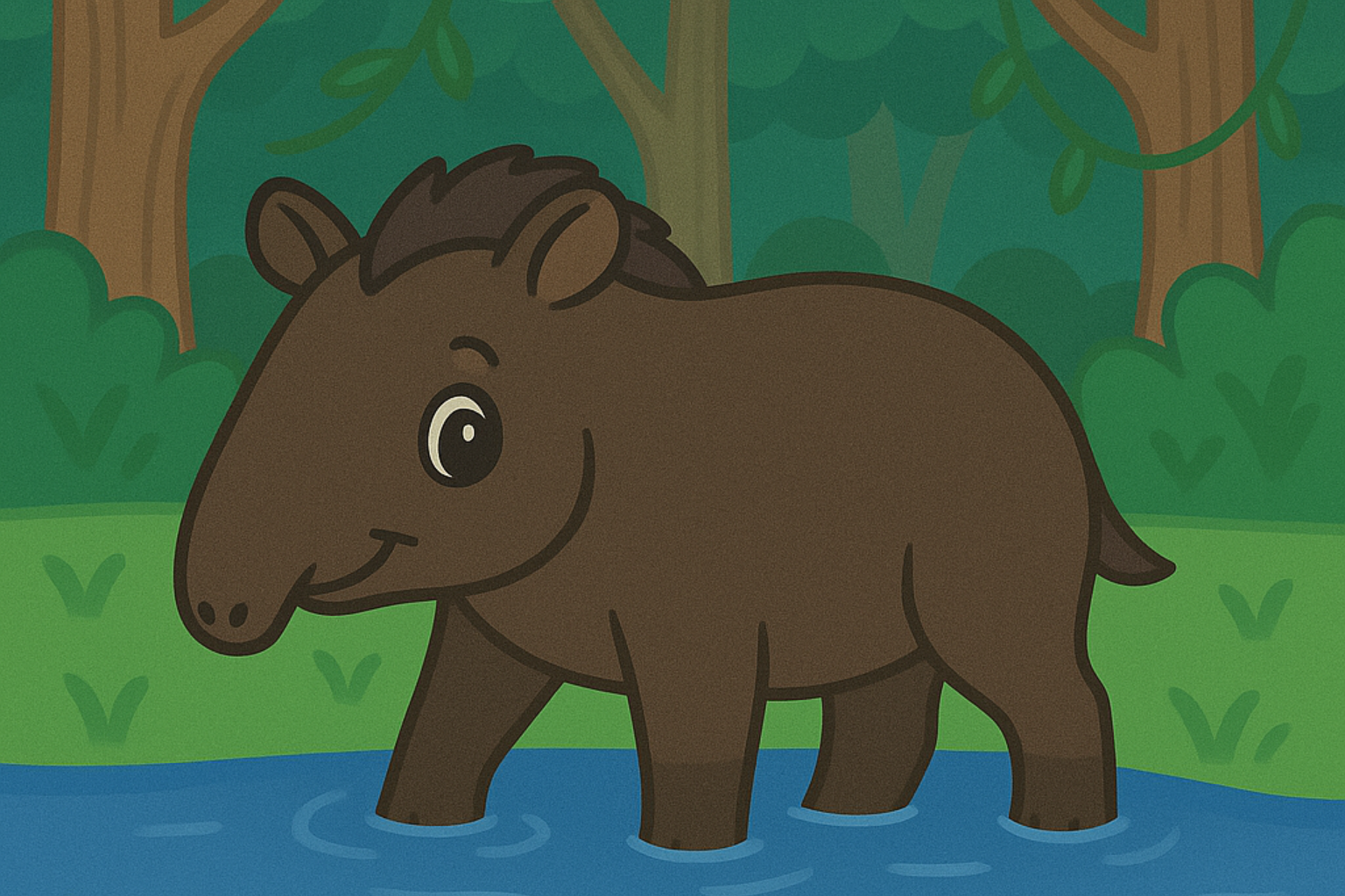 Anta: o grandão pacato da floresta!