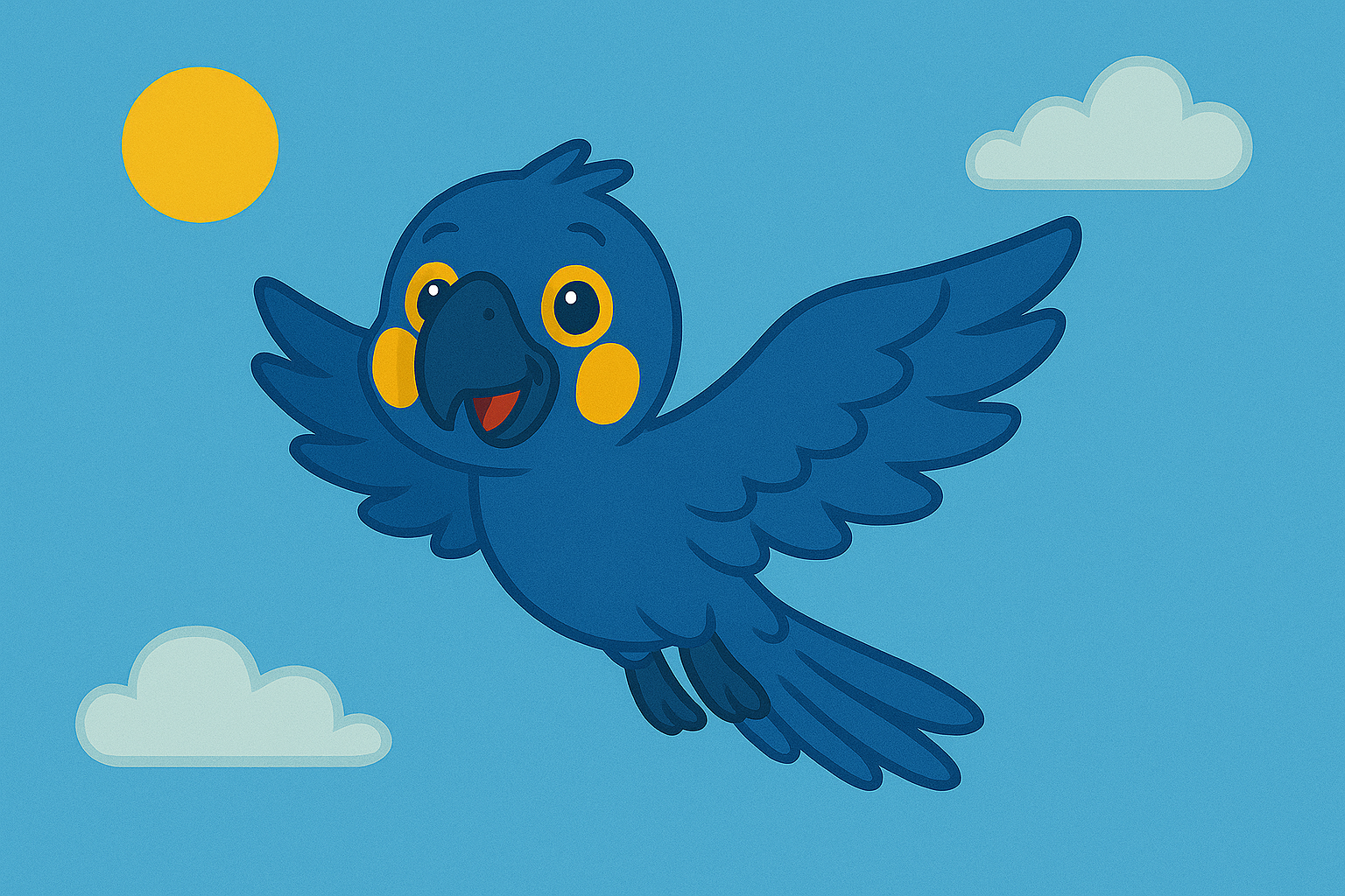 Arara-azul: o voo colorido do Brasil!