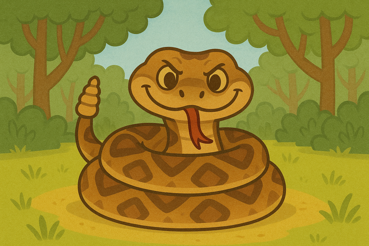 Cascavel: a cobra do chocalho na cauda!