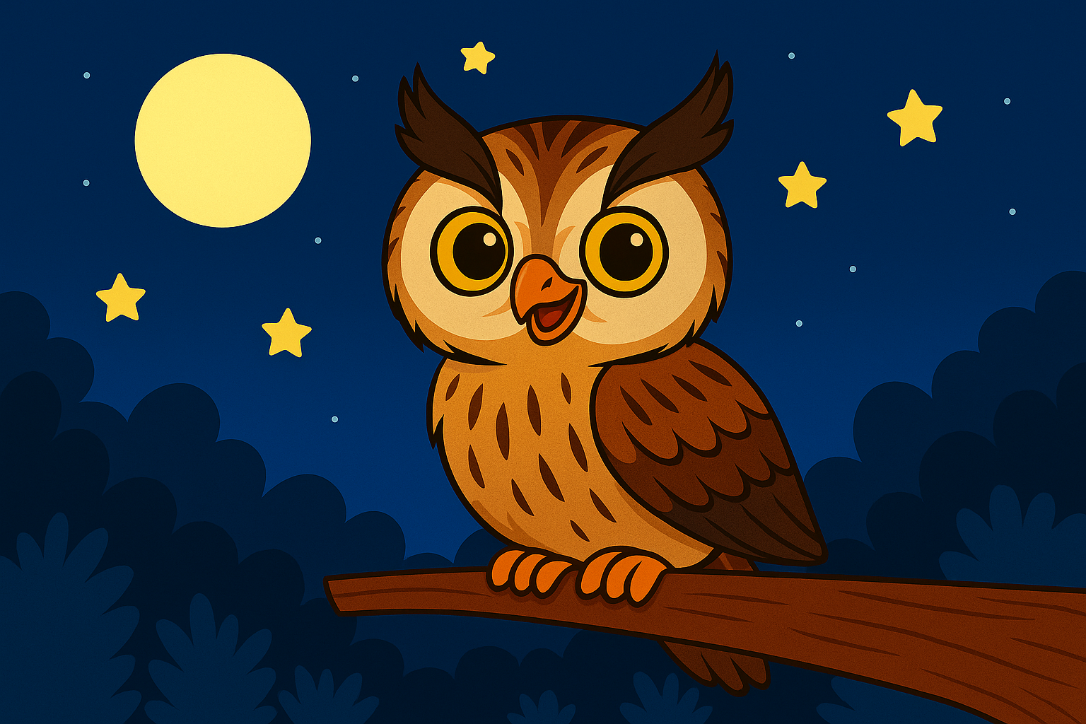 Coruja-orelhuda: a sentinela da noite!