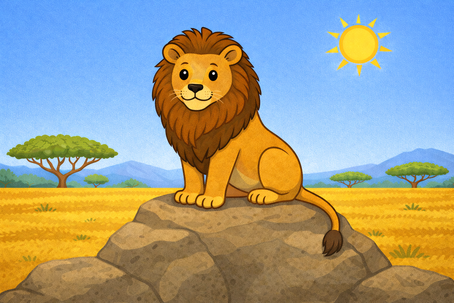 Leão: o rei da savana africana!